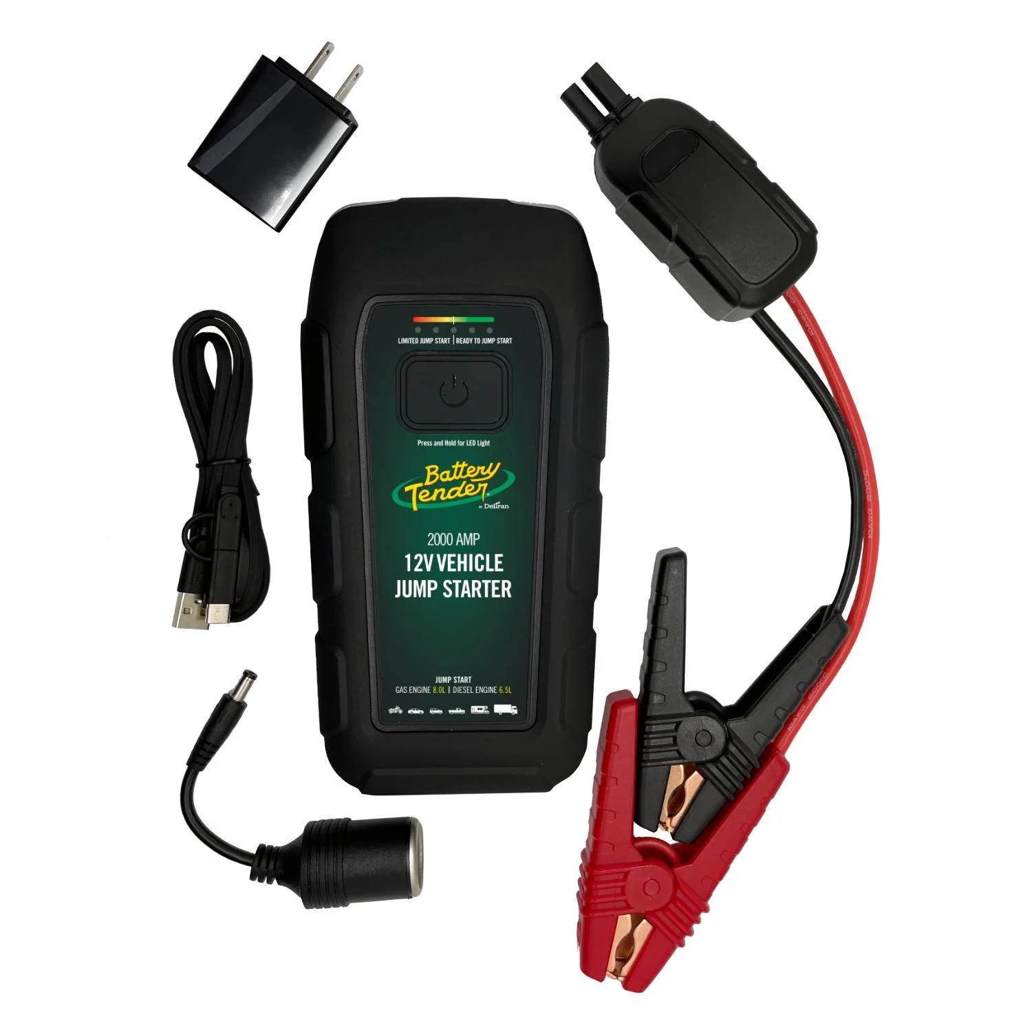 2000 AMP Jump Starter - 16000mAh Power Bank - Image 3