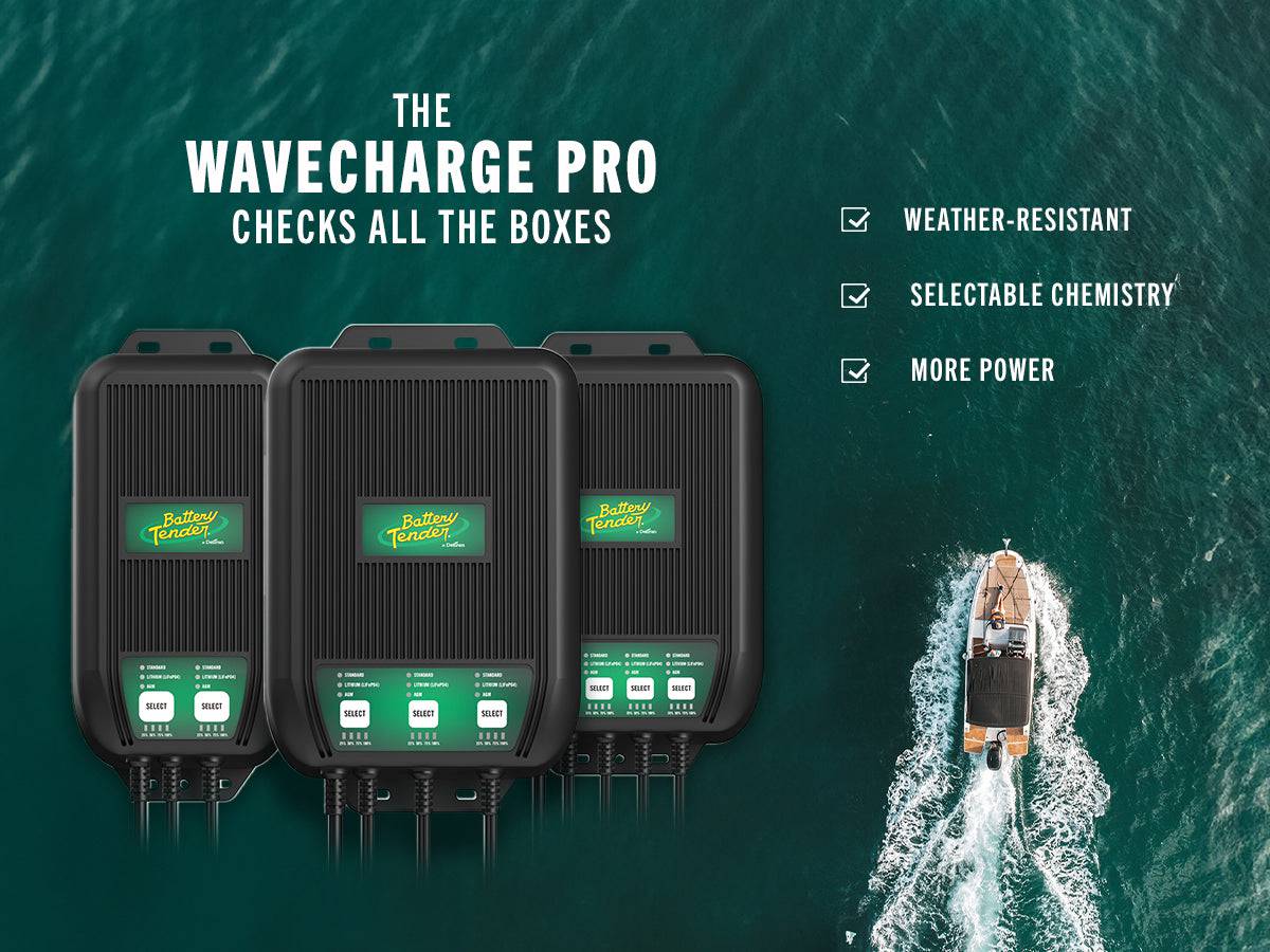 WaveCharge Pro 4-Bank 12V,  40 AMP Battery Charger - Image 5