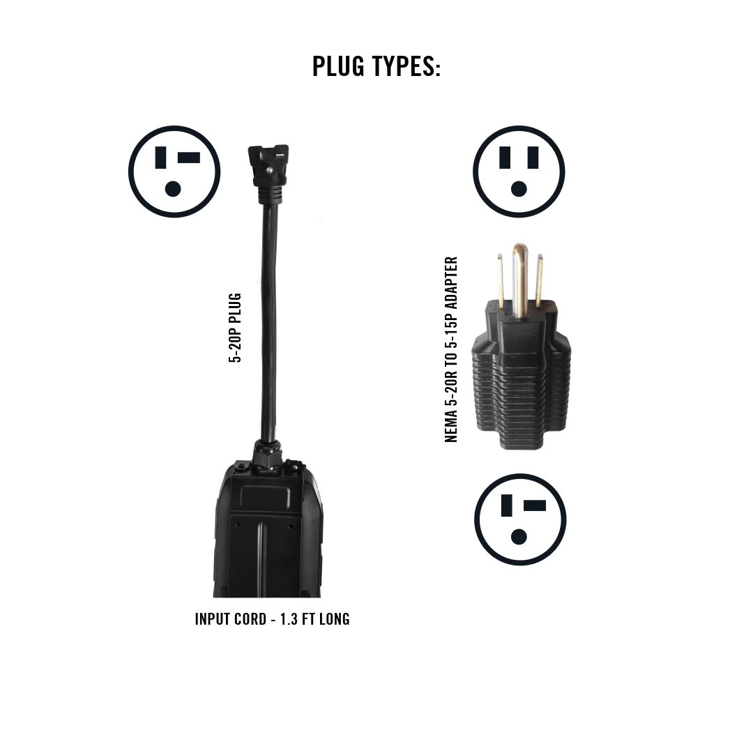 eCharge 16 AMP, Level 1 Portable Electric Vehicle Charger - Image 4