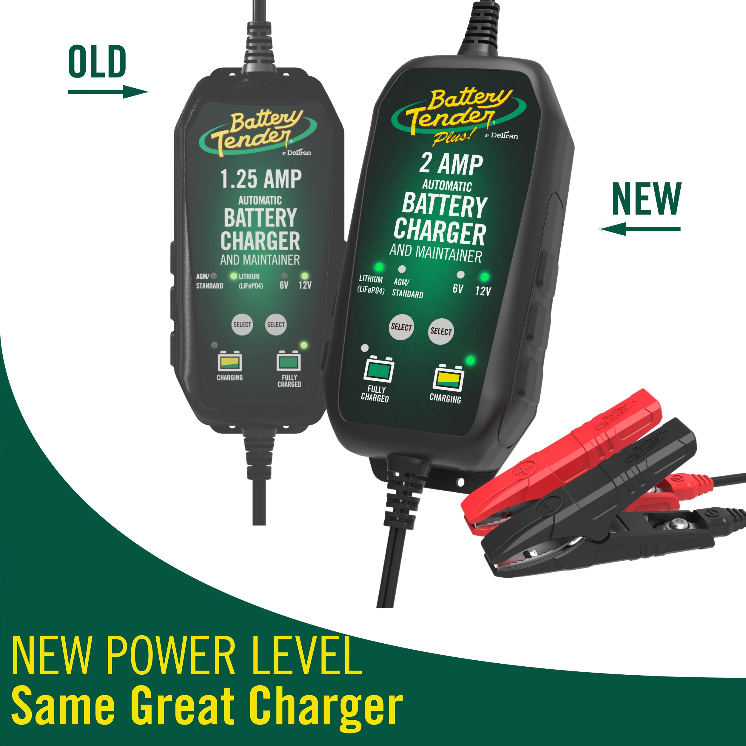 Battery Tender® 6V/12V, 2 AMP Selectable Battery Charger - Available at Walmart - Image 3